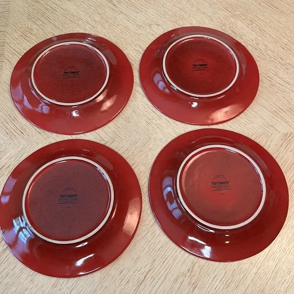 Pier 1 Spice Route Paprika Salad Plate (4)